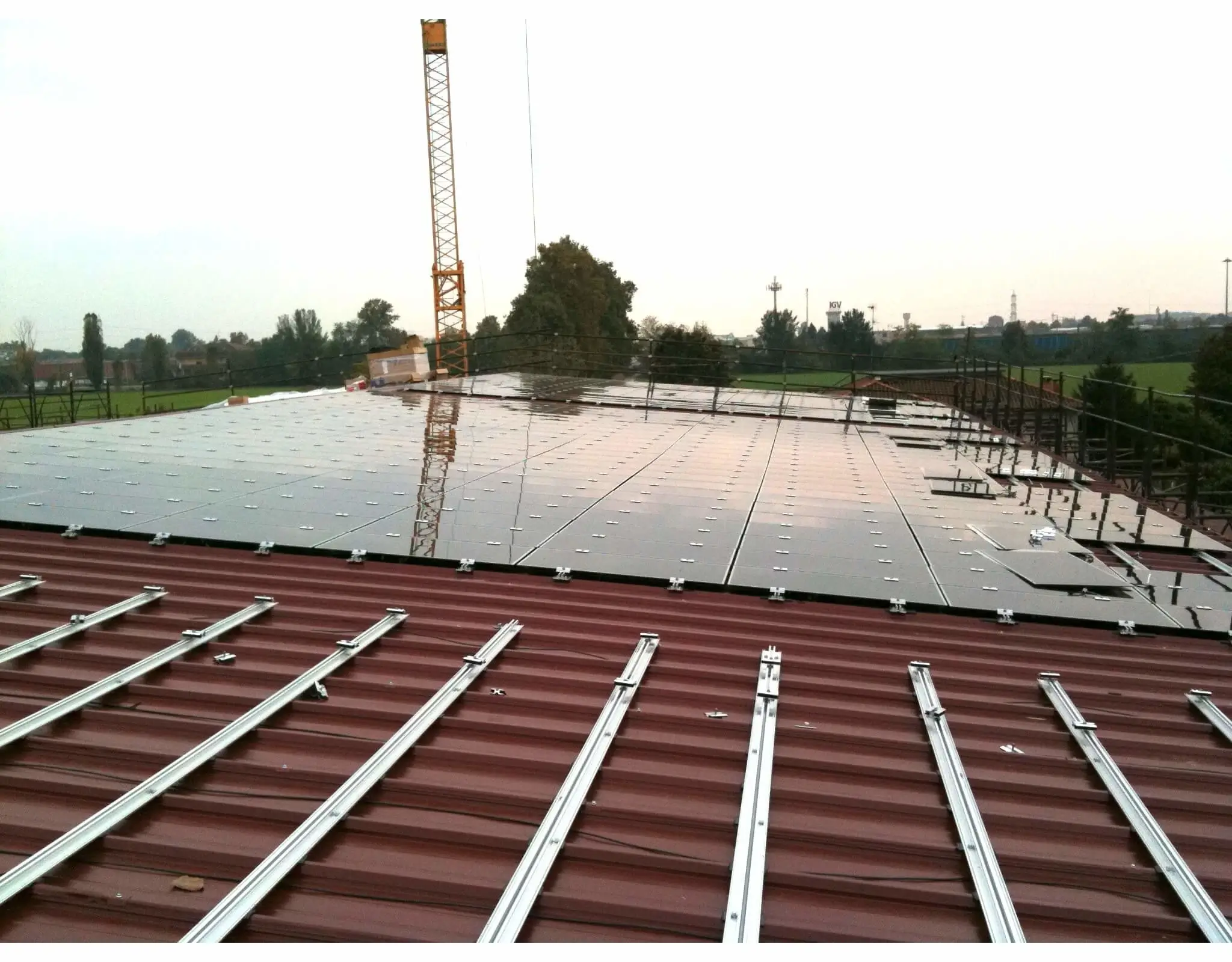 Progettazione realizzazione copertura tetto con fotovoltaico