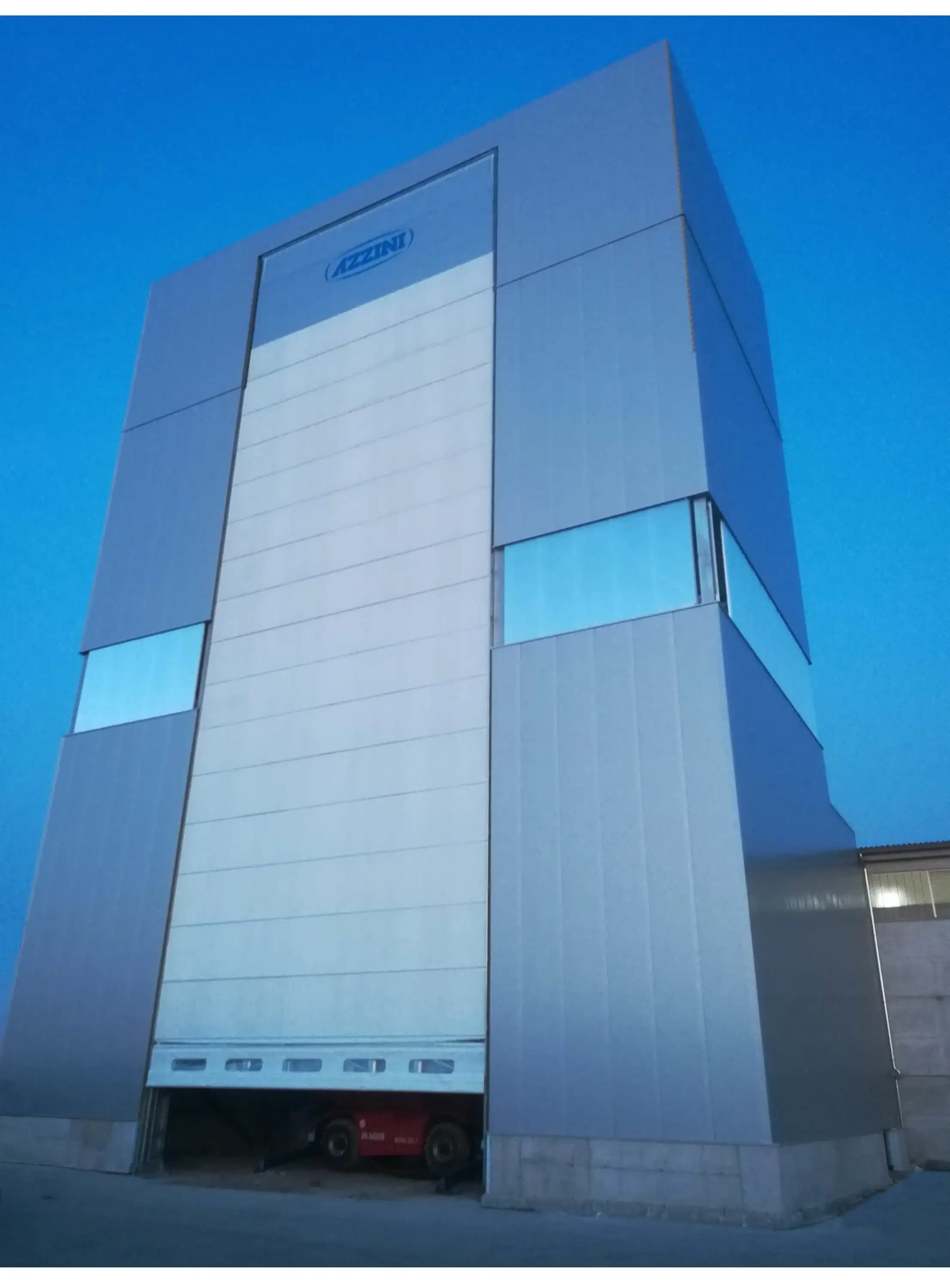 Progettazione realizzazione torre silos in acciaio