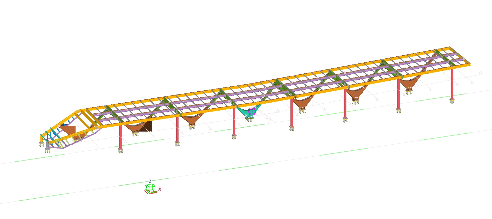 Progettazione realizzazione tettoia in acciaio