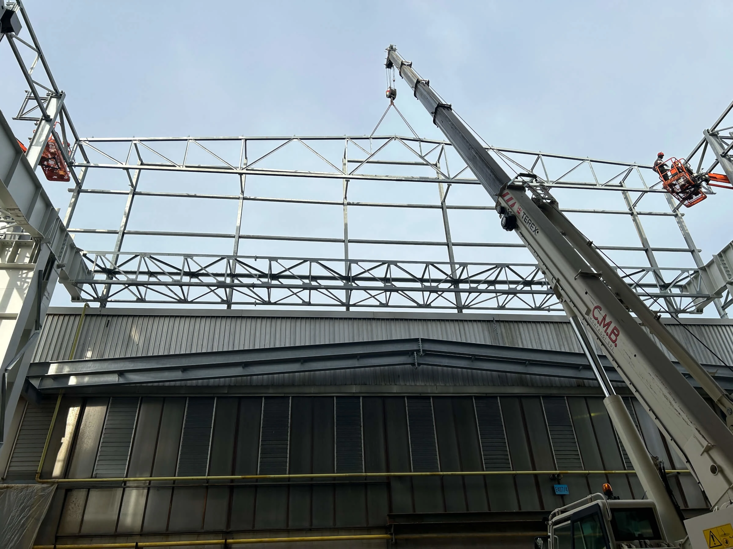 Progettazione realizzazione revamping di strutture industriali