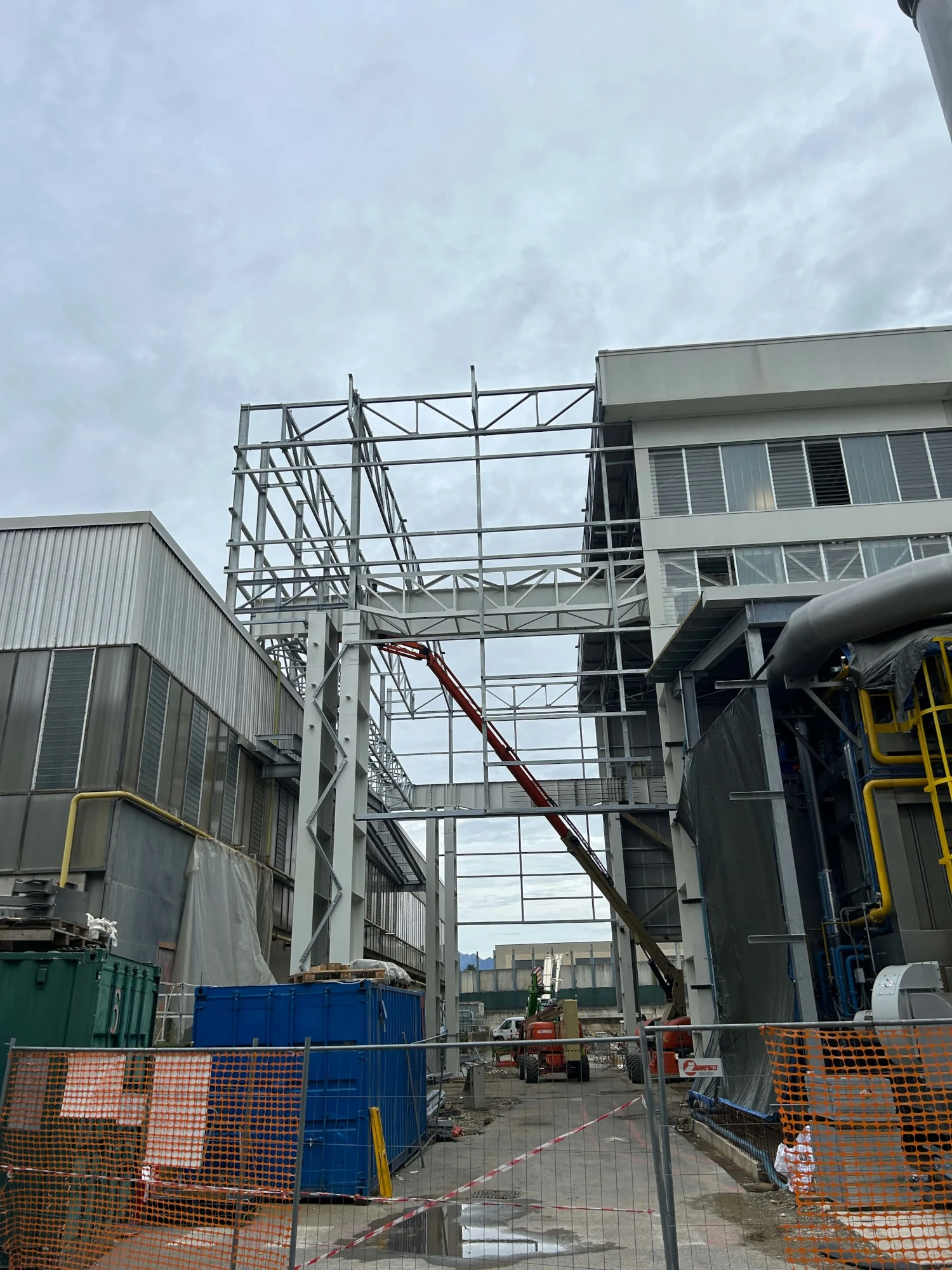 Progettazione realizzazione revamping di strutture industriali