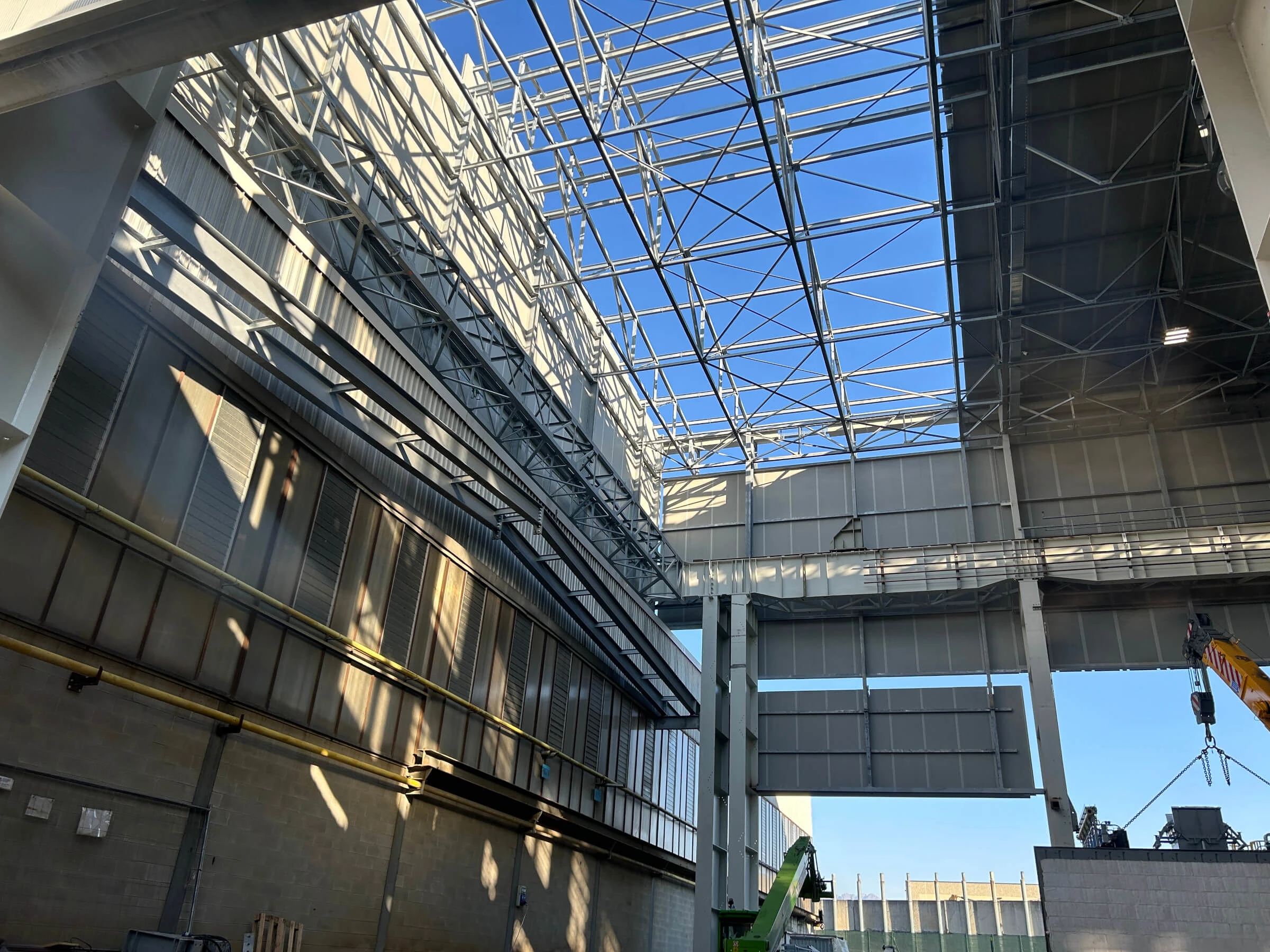 Progettazione realizzazione revamping di strutture industriali