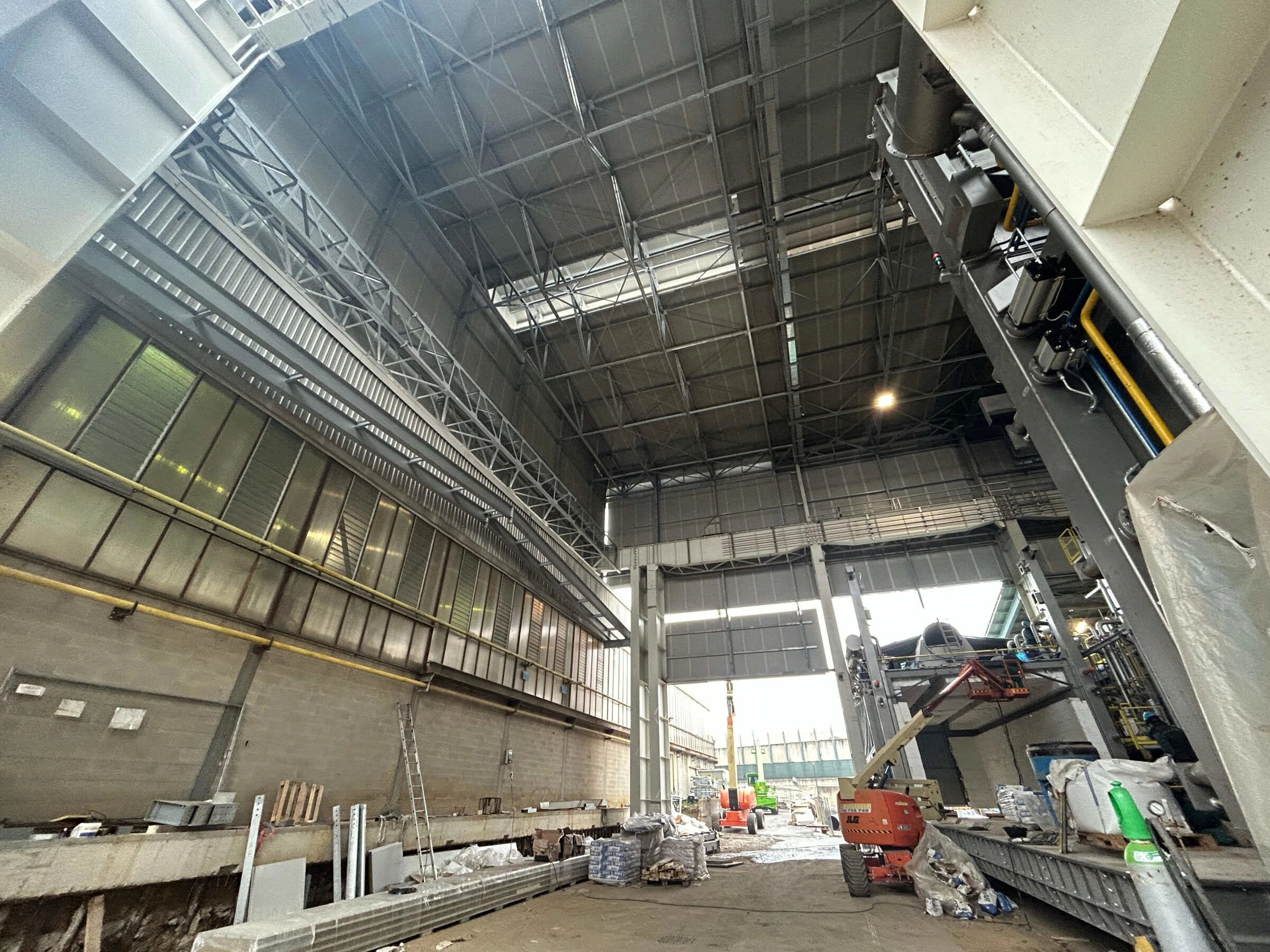 Progettazione realizzazione revamping di strutture industriali