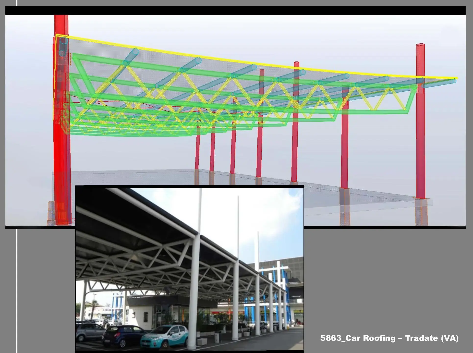 Progettazione ampliamenti industriali acciaio 5863 | Mangili & Associati Spa